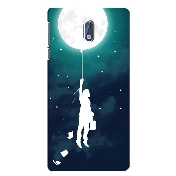 Чехол с рисунком «To The moon» для Nokia 3 Чехол с рисунком «To The moon» для Nokia 3