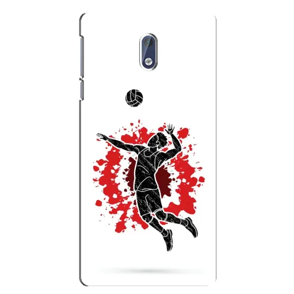 Чехол с рисунком «Волейболист» для Nokia 3