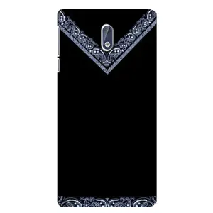 Силиконовый Чехол на Nokia 3 (Воротник вышиванки)