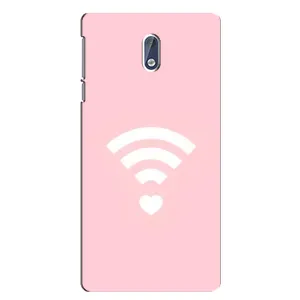 Силиконовые Чехлы Любимому человеку для Nokia 3 (WiFi Love)