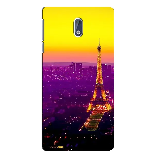 Чехол с рисунком «Яркая башня» для Nokia 3