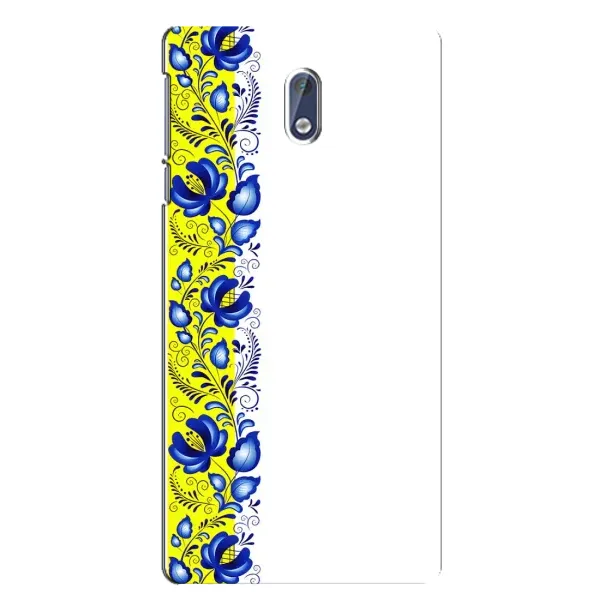 Чехол с рисунком «Желто-синяя вышиванка» для Nokia 3