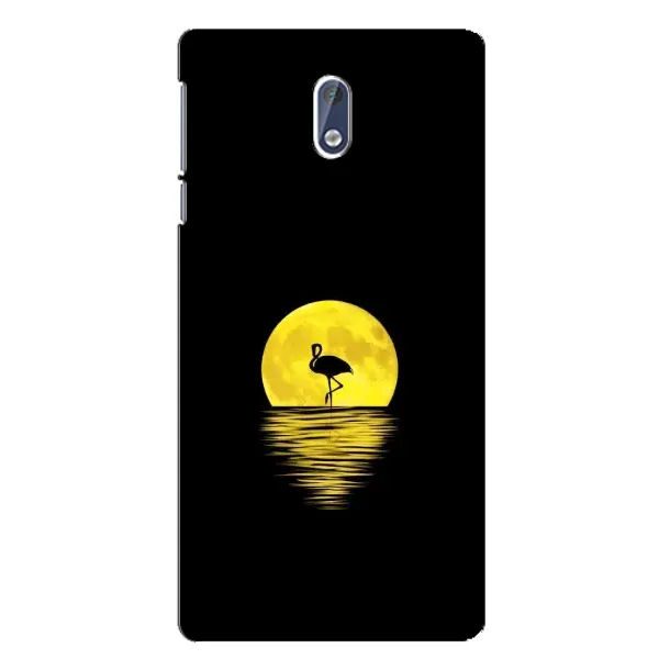 Чехол с рисунком «Желтый Закат» для Nokia 3