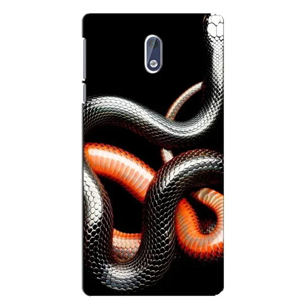 Чехол с рисунком «Змея» для Nokia 3