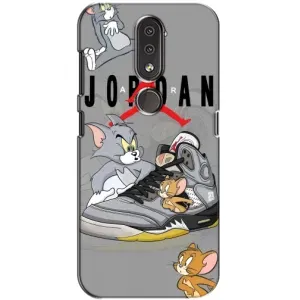 Силиконовый Чехол Nike Air Jordan на Нокиа 4.2 (Air Jordan)
