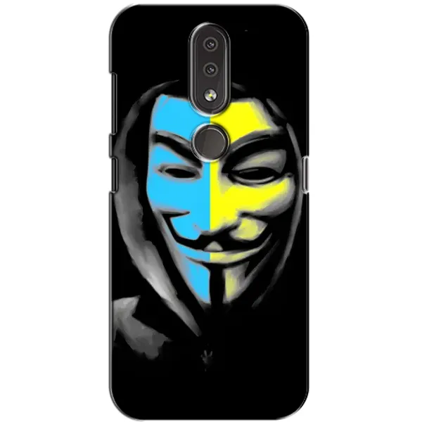 Чехол с рисунком «Анонимус патриот» для Nokia 4.2 Чехол с рисунком «Анонимус патриот» для Nokia 4.2