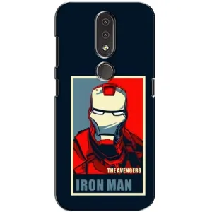 Чехол Супергерой Железный человек на Nokia 4.2 (Art Iron man)