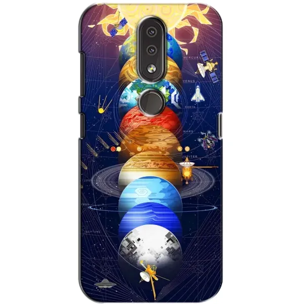 Чехол с рисунком «Арт планети» для Nokia 4.2 Чехол с рисунком «Арт планети» для Nokia 4.2
