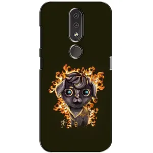 Чехлы на военную тематику для Nokia 4.2 (Бавовна мем)