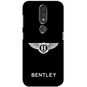 Чехлы с тематикой "Крутые машины" на Nokia 4.2 (Logo Bentley)