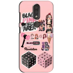 Чохли з картинкою для Nokia 4.2 (BLACK PINK колаж)