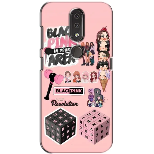 Чехол с рисунком «BLACK PINK коллаж» для Nokia 4.2 Чехол с рисунком «BLACK PINK коллаж» для Nokia 4.2