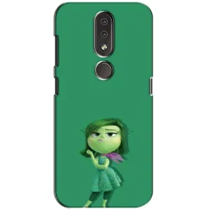 Чехол Головоломка для Nokia 4.2 - (AlphaPrint) (Брезгливость)