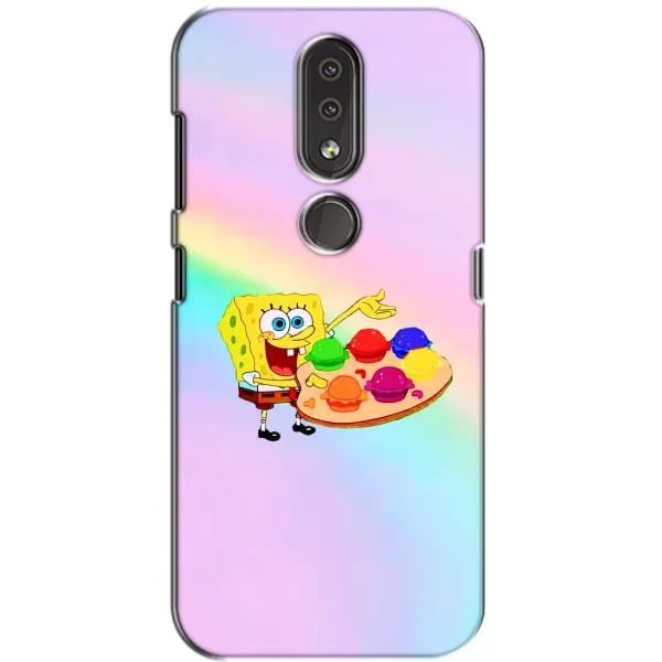 Чехол с рисунком «Бургеры» для Nokia 4.2 Чехол с рисунком «Бургеры» для Nokia 4.2