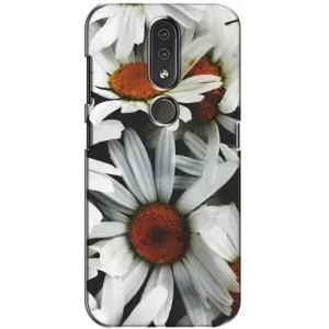 Чехол с ромашками на Nokia 4.2 (Цветы Ромашки)
