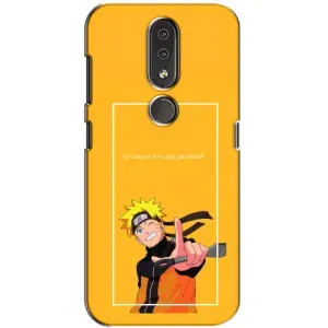 Чехлы с принтом Наруто на Nokia 4.2 (Даттебаё)