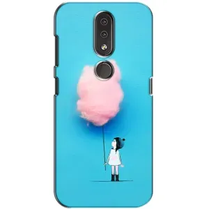 Чохол з малюнком «Дівчинка з хмаринкою» для Nokia 4.2