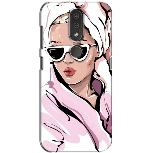 Чехол с рисунком «Девушка в халате» для Nokia 4.2 Чехол с рисунком «Девушка в халате» для Nokia 4.2