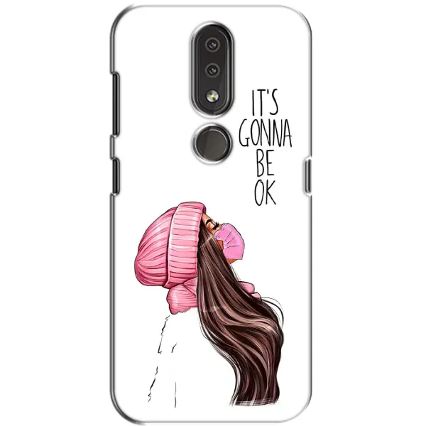 Чохол з малюнком «Дівчина в масці» для Nokia 4.2