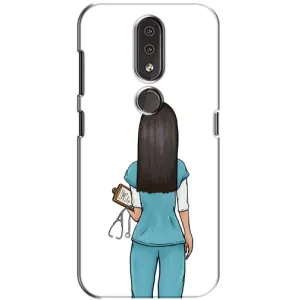Силіконовий бампер (Працівники) на Nokia 4.2 (Лікар)