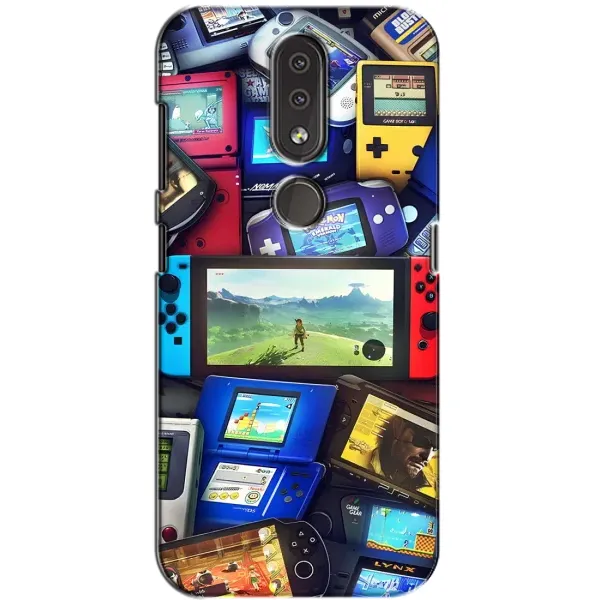 Чехол с рисунком «Джойстики» для Nokia 4.2 Чехол с рисунком «Джойстики» для Nokia 4.2