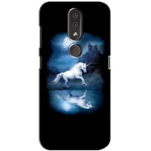 Чехол Unicorn на Nokia 4.2 (Единорог)