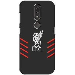 Силиконовые Чехлы принт Футбол на Nokia 4.2 (Эмблема Liverpool)
