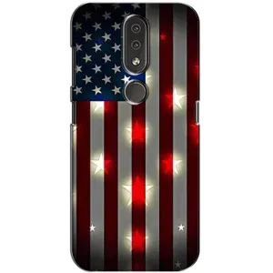 Чохол Прапор USA для Nokia 4.2 (Прапор США 2)