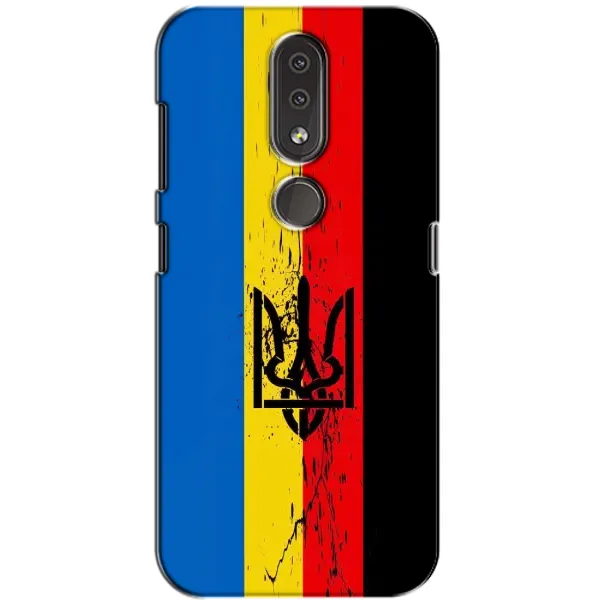 Чехол с рисунком «Флаг УПА» для Nokia 4.2 Чехол с рисунком «Флаг УПА» для Nokia 4.2