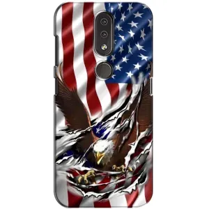 Чохол Прапор USA для Nokia 4.2 (Прапор USA)
