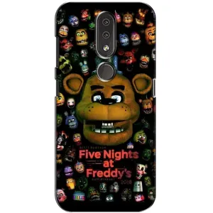 Чехлы Пять ночей с Фредди для Нокиа 4.2 (Freddy)