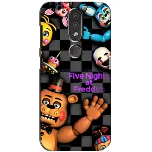Чехлы Пять ночей с Фредди для Нокиа 4.2 (Freddy's)