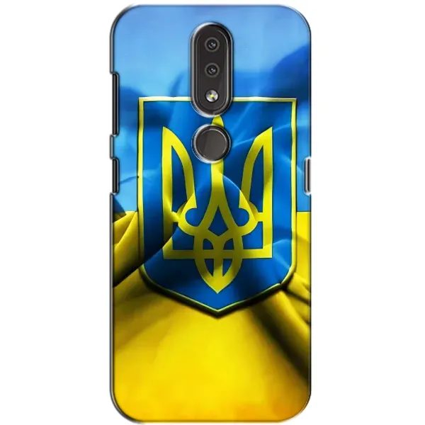 Чехол с рисунком «Герб и Флаг Украины» для Nokia 4.2