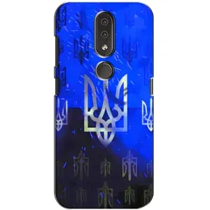 Чехол Укр Символика для Nokia 4.2 (Герб)