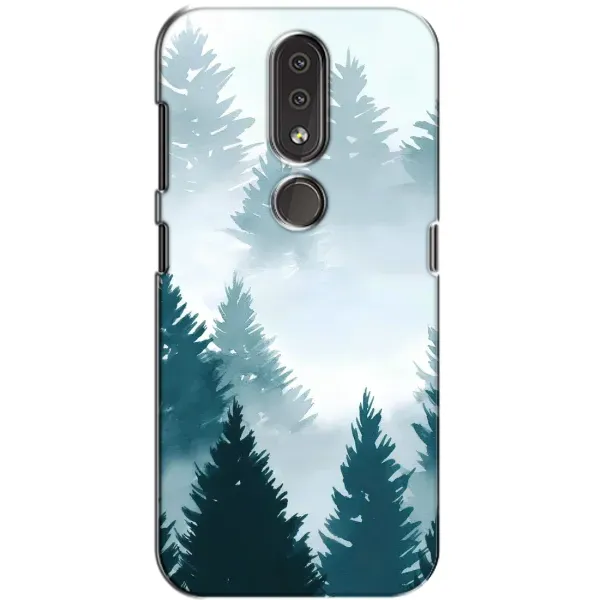 Чехол с рисунком «Горный лес» для Nokia 4.2 Чехол с рисунком «Горный лес» для Nokia 4.2