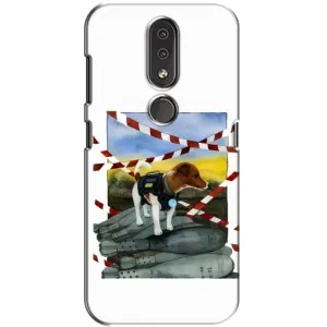 Чехол с принтом Собаки Патрон для Nokia 4.2 (Храбрый Патрон)