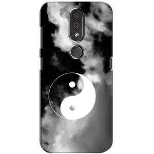 Чехлы с принтом Спортивная тематика для Nokia 4.2 (Инь-Янь)