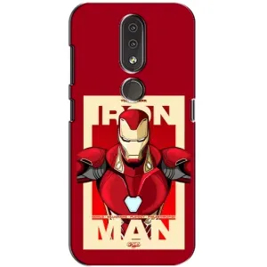 Чехол Супергерой Железный человек на Nokia 4.2 (Iron man)