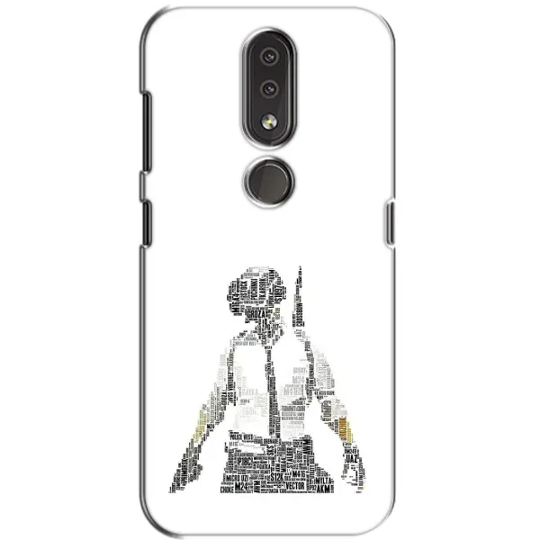 Чехол с рисунком «Из букв» для Nokia 4.2 Чехол с рисунком «Из букв» для Nokia 4.2