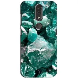 Чохол (Дорого-богато) на Nokia 4.2 (Смарагд)