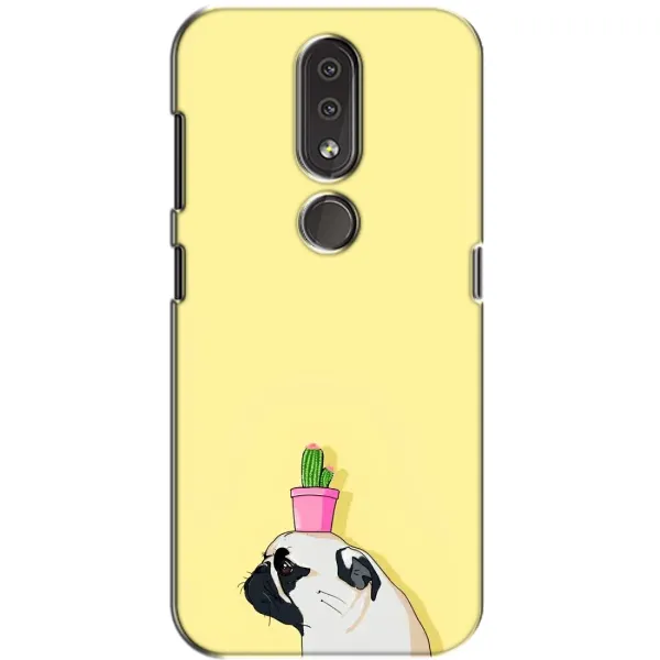 Чехол с рисунком «Кактус на голове» для Nokia 4.2 Чехол с рисунком «Кактус на голове» для Nokia 4.2