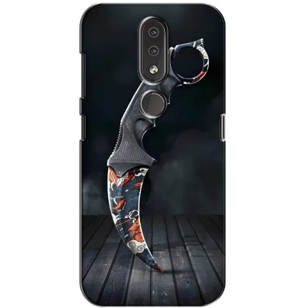 Чехол с рисунком «Кинжал КС ГО» для Nokia 4.2 Чехол с рисунком «Кинжал КС ГО» для Nokia 4.2