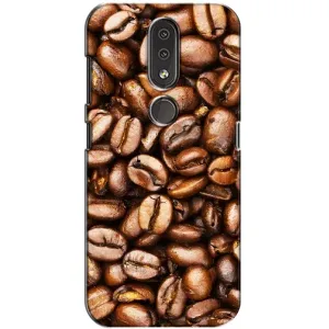 Чехол с изображением вкусной еды для Nokia 4.2 (Кофе)