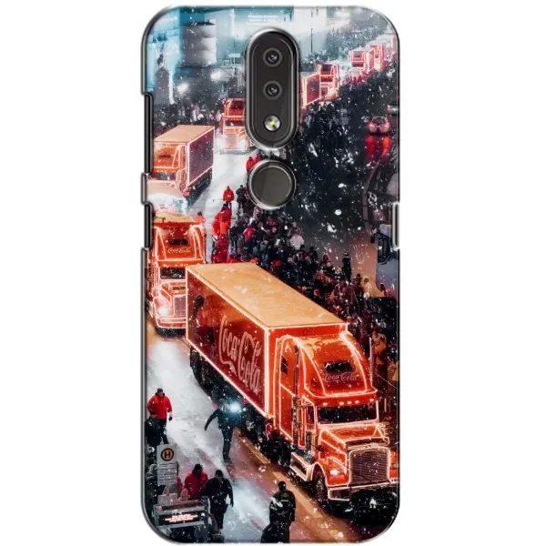 Чехол с рисунком «Кока Кола» для Nokia 4.2