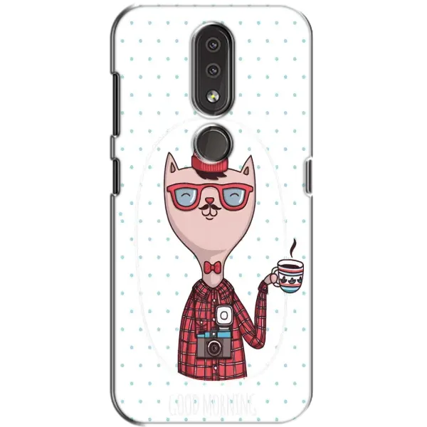 Чехол с рисунком «Кот аристократ» для Nokia 4.2 Чехол с рисунком «Кот аристократ» для Nokia 4.2