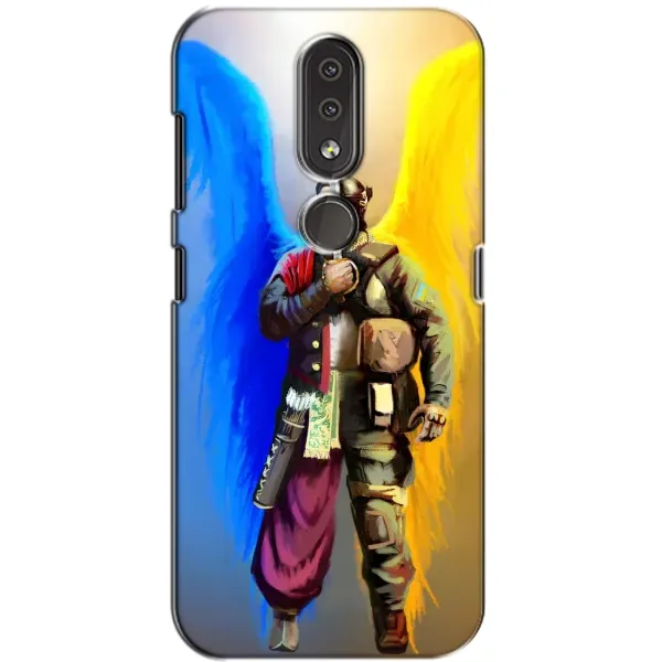Чехол с рисунком «Козак с крыльями» для Nokia 4.2 Чехол с рисунком «Козак с крыльями» для Nokia 4.2