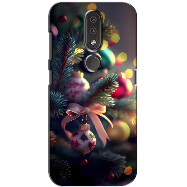 Чехол с рисунком «Красивая елочка» для Nokia 4.2