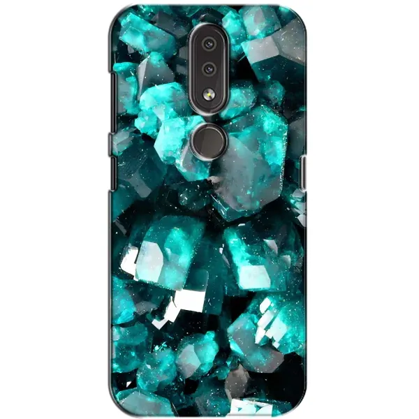 Чехол с рисунком «Кристалы» для Nokia 4.2 Чехол с рисунком «Кристалы» для Nokia 4.2