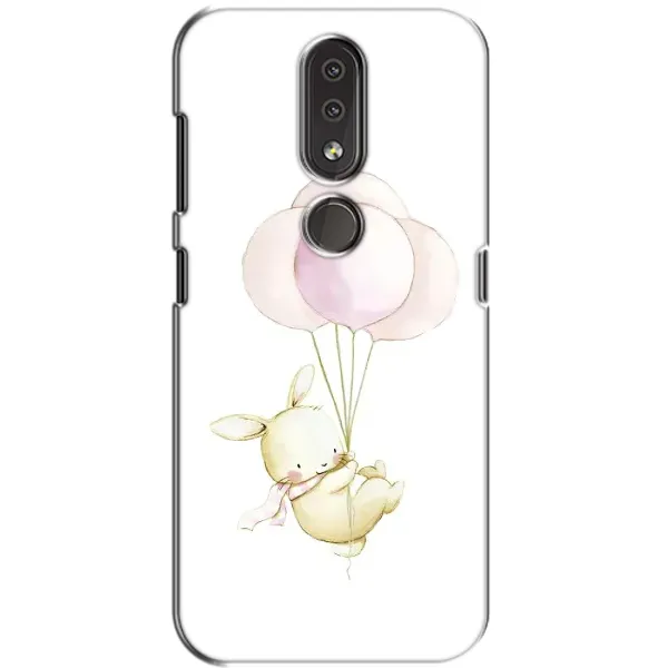Чехол с рисунком «Кролик и шарики» для Nokia 4.2 Чехол с рисунком «Кролик и шарики» для Nokia 4.2