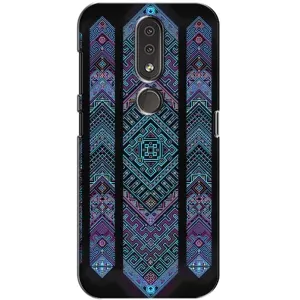 Силиконовый Чехол на Nokia 4.2 (Крутой орнамент)